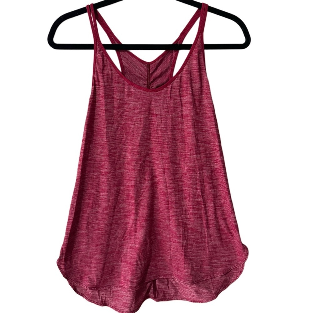Lululemon Athletica sweat-wicking four way stretch Raspberry Align tank top